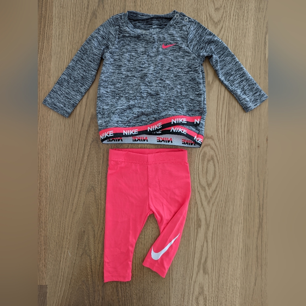Nike Baby Athleisure Outfit Set, 12M